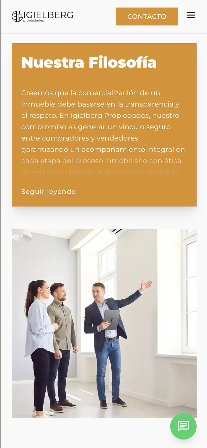 Home en el celular: Nuestra filosofía.