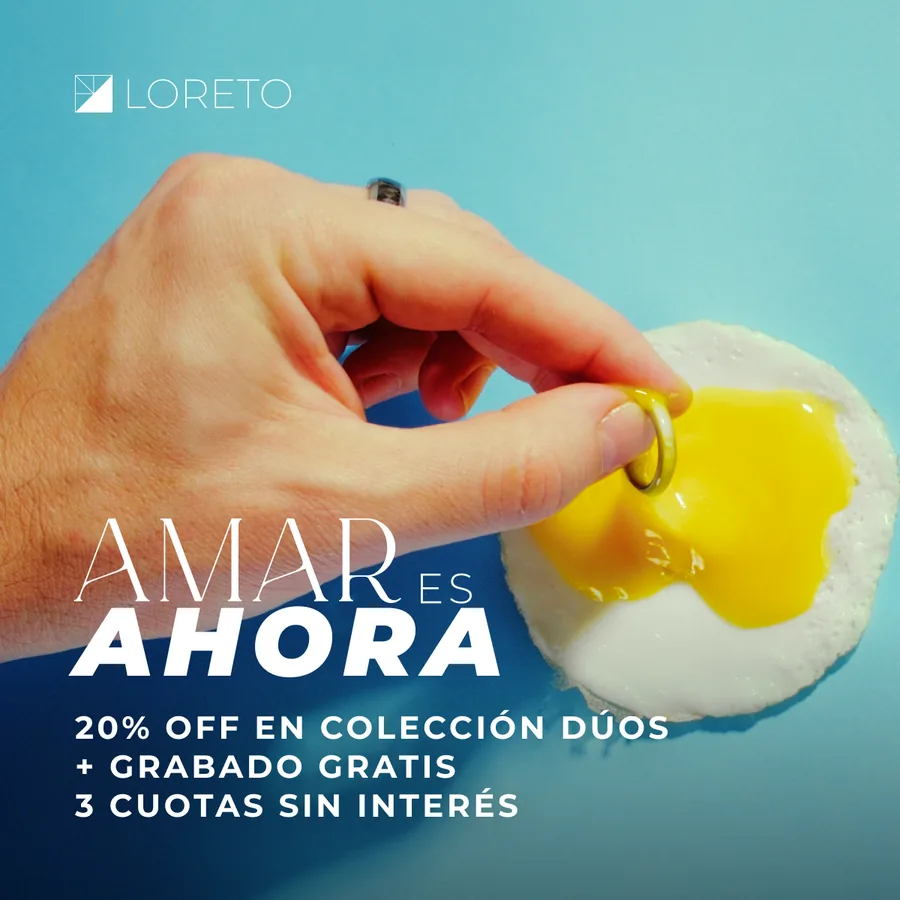 Pieza cuadrada de Dúos: Amar es ahora.